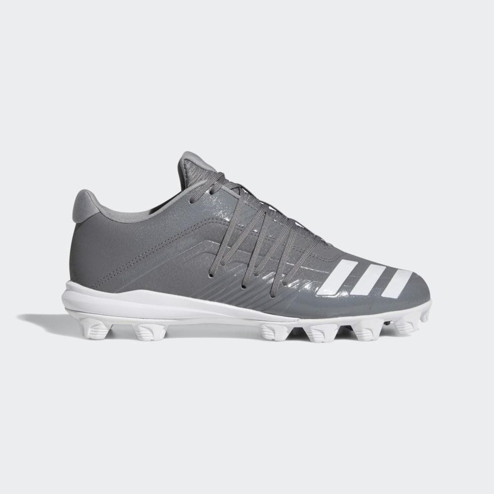 Adidas Men's Afterburner 6 Grail MD Baseball Cleats Grey/White/Grey Ireland G27669